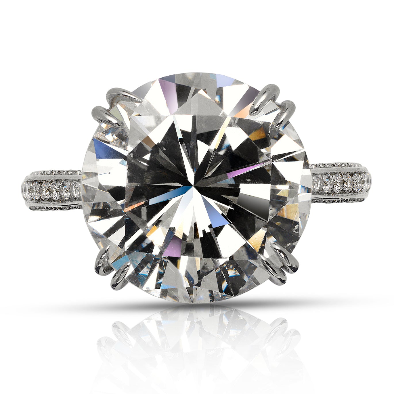 Jasmine 8ct Oval Cut Diamond Engagement Ring Platinum | Nekta New York